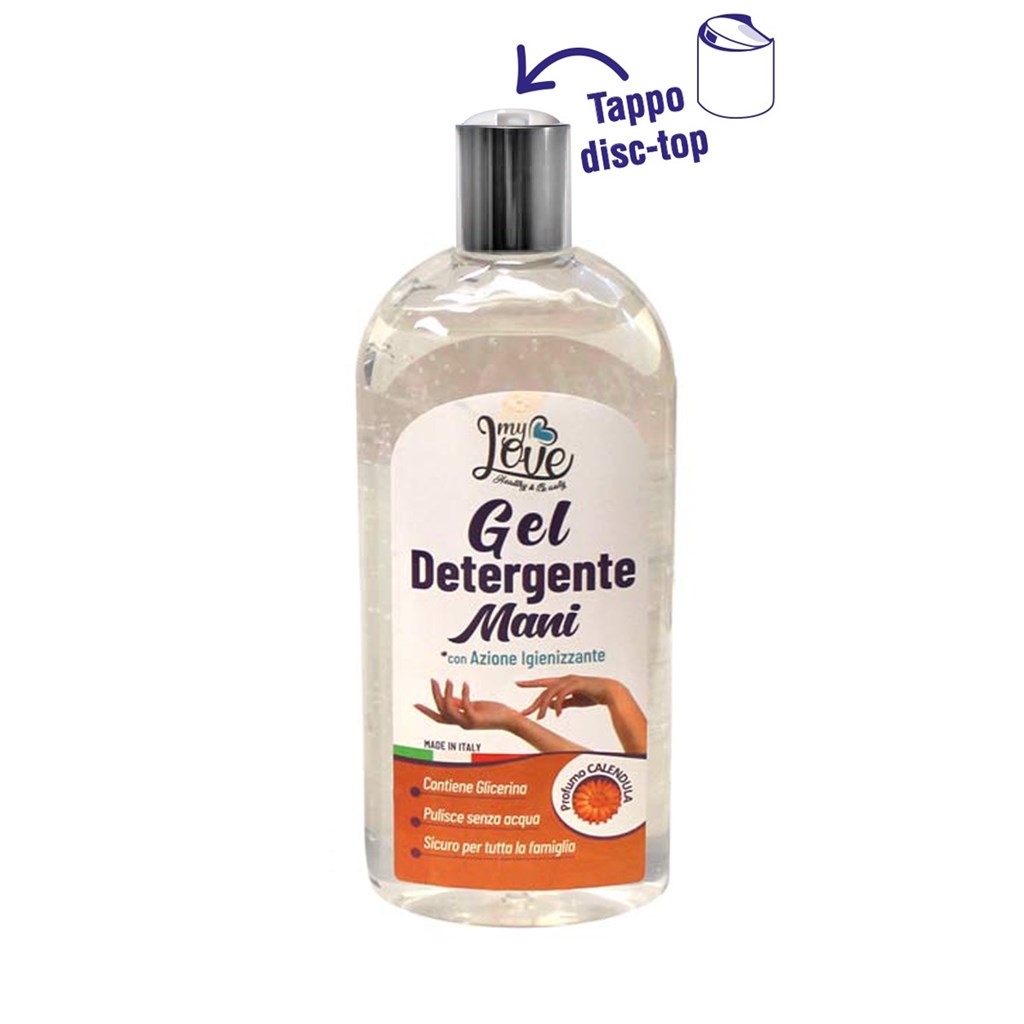 GEL DETERGENTE IGIENIZZANTE MANI MYLOVE - ML 250